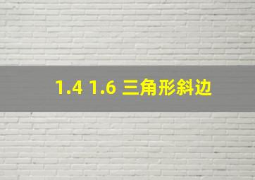 1.4 1.6 三角形斜边